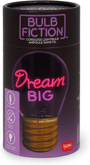 bulb fiction - lampada da tavolo lampadina - dream big