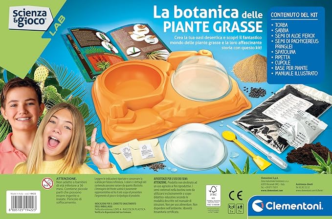 scienza & gioco lab - la botanica delle piante grasse