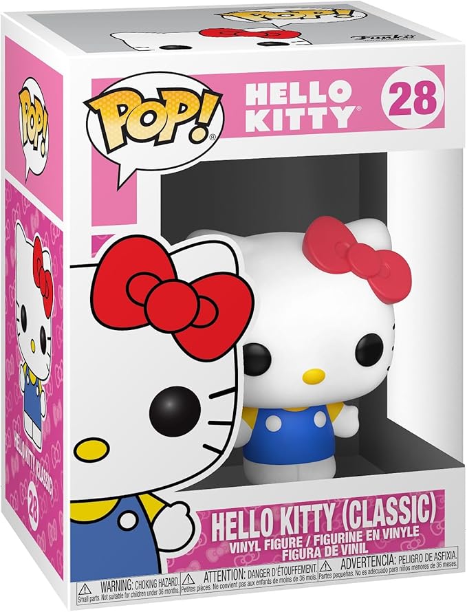 hello kitty - hello kitty (classic) 9cm - funko pop! 28