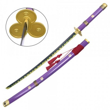 one piece - katana enma viola deluxe di roronoa zoro