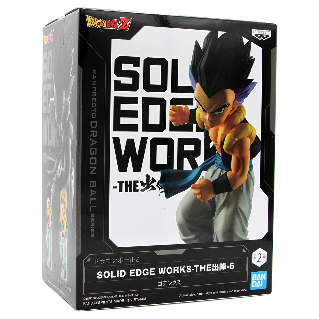dragon ball z - solid edge works - gotenks - statua 16cm
