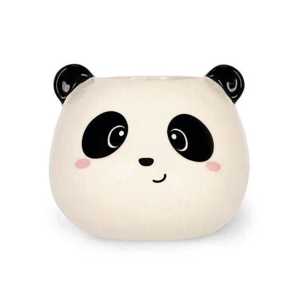 candela profumata con portaoggetti - panda
