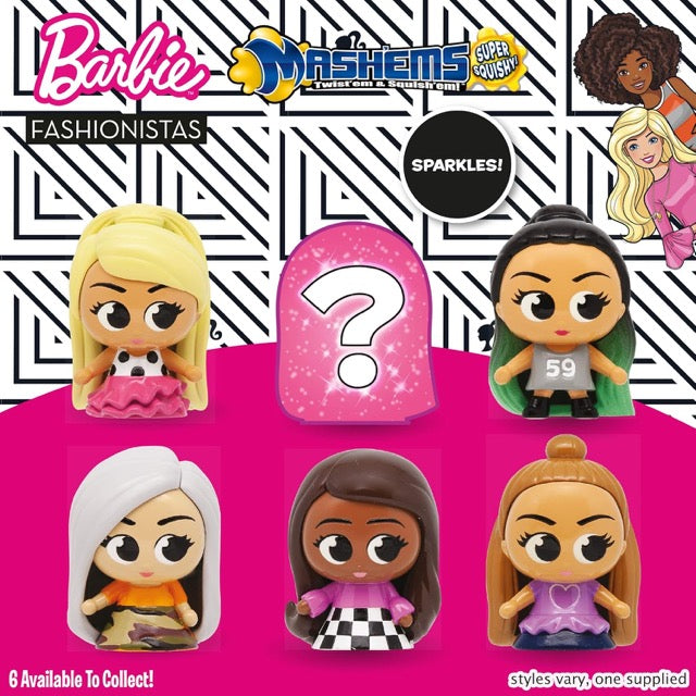 mash'ems - barbie serie 3 - modello assortito