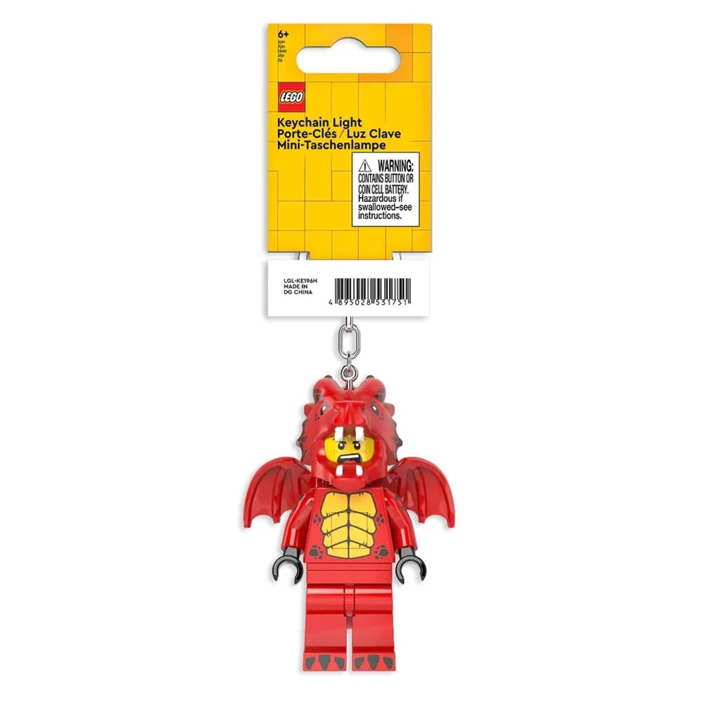 ke196h - dragon boy - portachiavi con torcia led