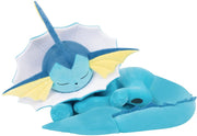 pokémon - sleeping vaporeon - peluche 45cm