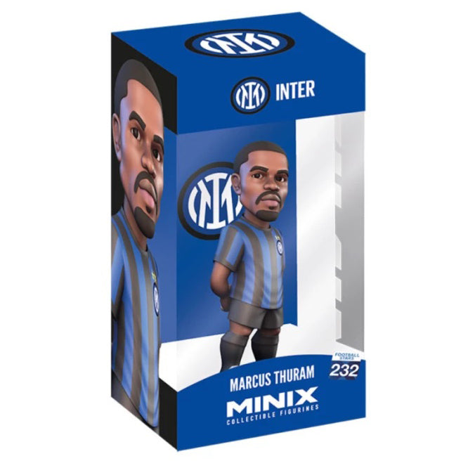 inter - marcus thuram - football stars 232 - minix collectible figurines 12cm