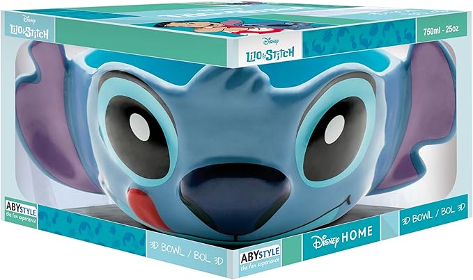 lilo & stitch - ciotola 3d 600ml - stitch’s head