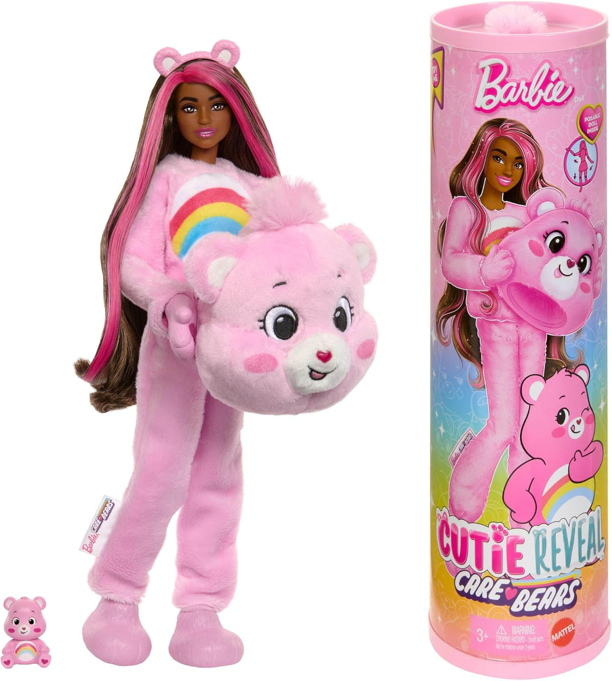 barbie cutie reveal - orsetti del cuore - 1 modello assortito