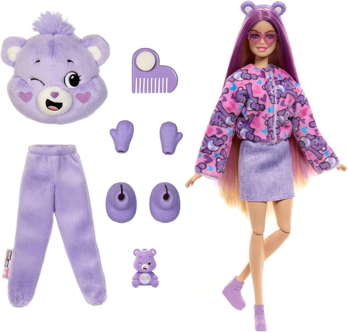 barbie cutie reveal - orsetti del cuore - 1 modello assortito