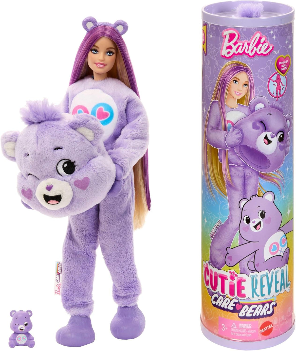 barbie cutie reveal - orsetti del cuore - 1 modello assortito