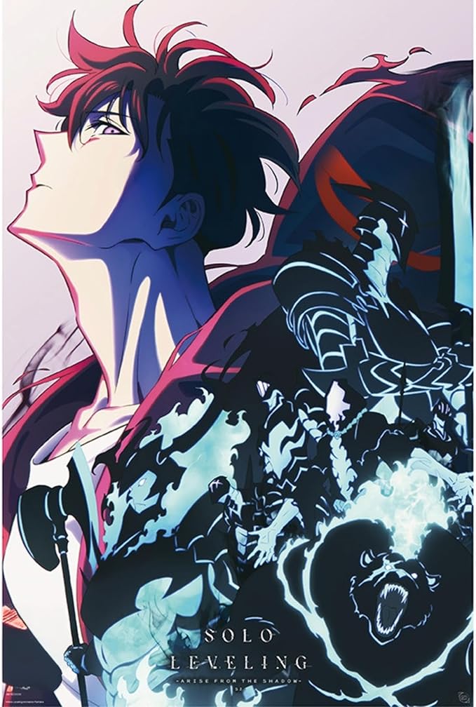 solo leveling - poster maxi 91.5x61cm - season 2