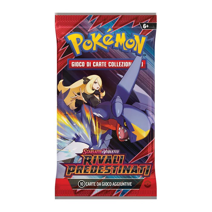 pokémon scarlatto e violetto - rivali predestinati - bustina singola 10 carte (ita)