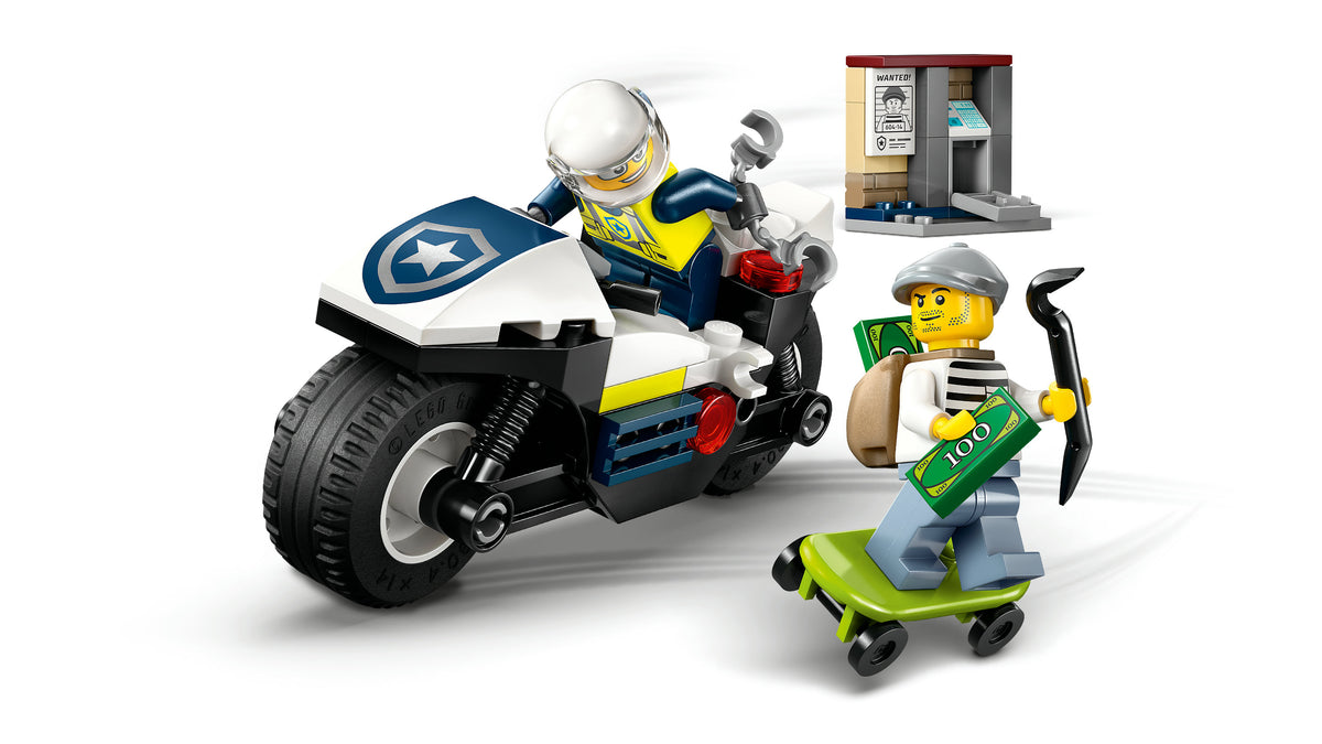 60455 - Inseguimento della moto della Polizia