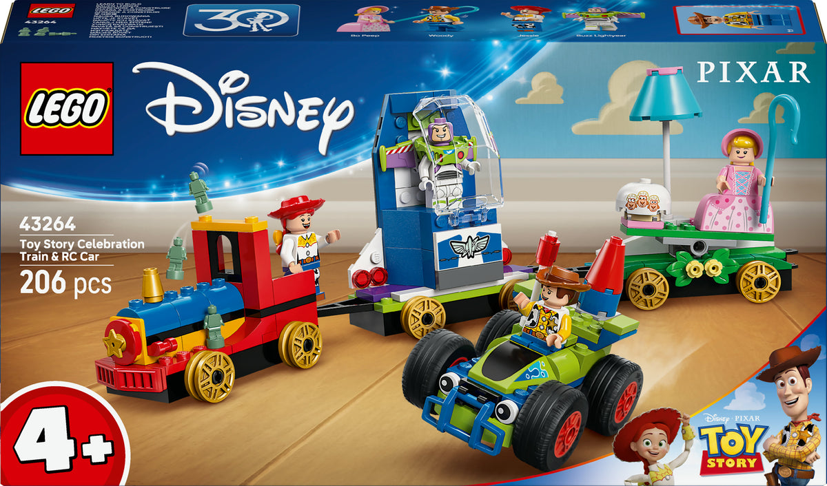 43264 - Toy Story: Treno e Auto RC celebrativi