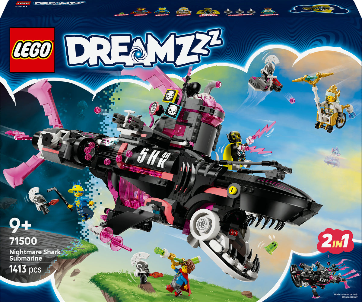 LEGO Dreamzzz 71500 Sottomarino-squalo Nightmare