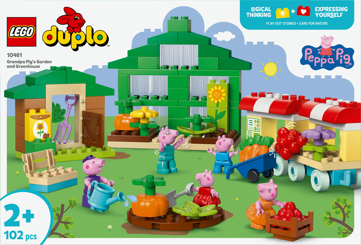 10461 - il giardino e la serra di nonno pig