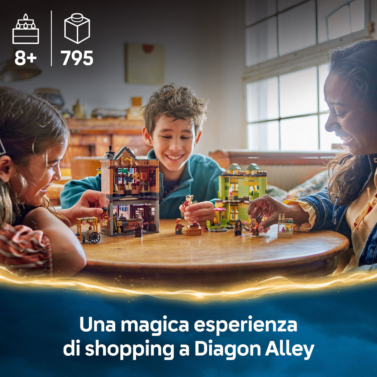 76452 - Accessori di Prima Qualità per il Quidditch e Gelateria