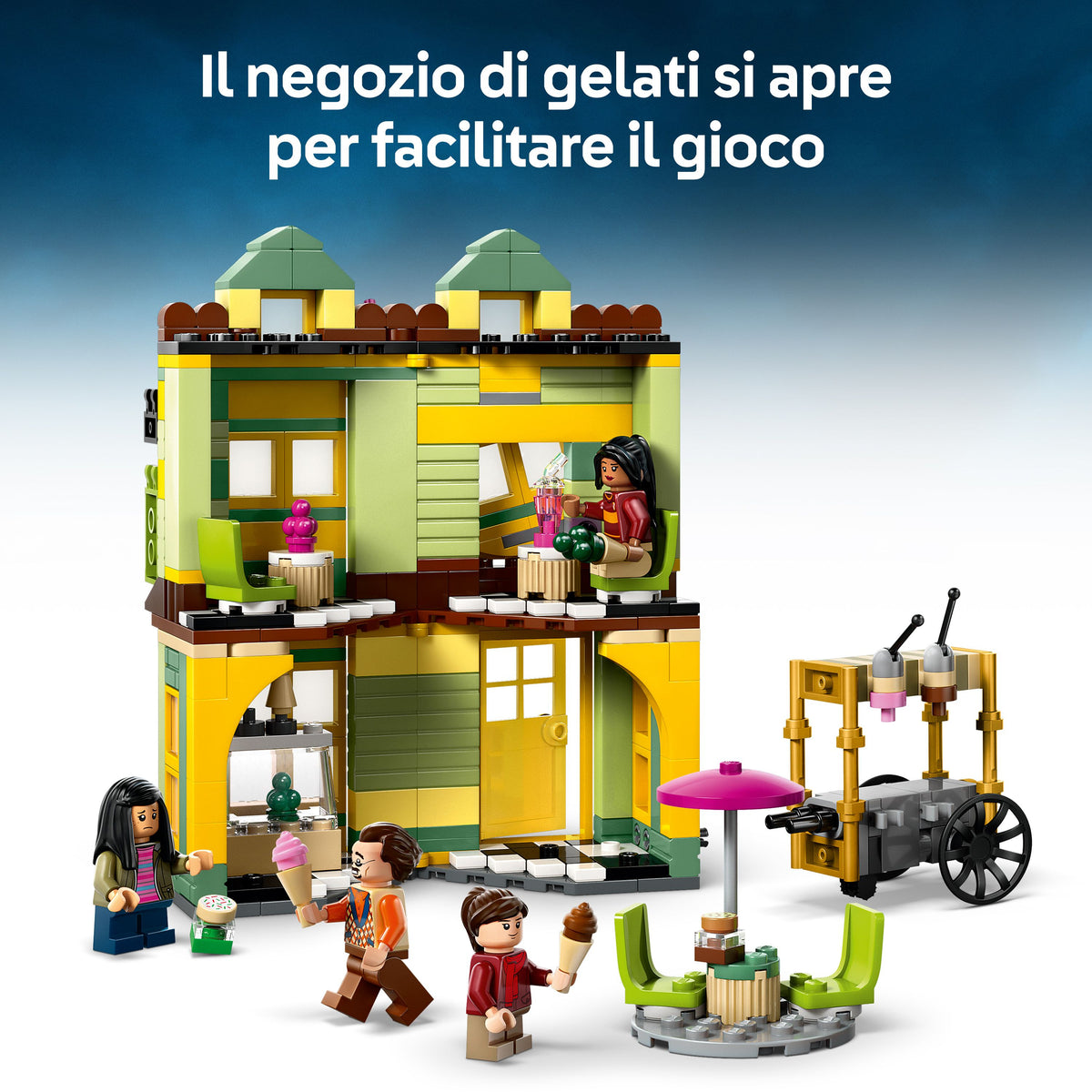 76452 - Accessori di Prima Qualità per il Quidditch e Gelateria