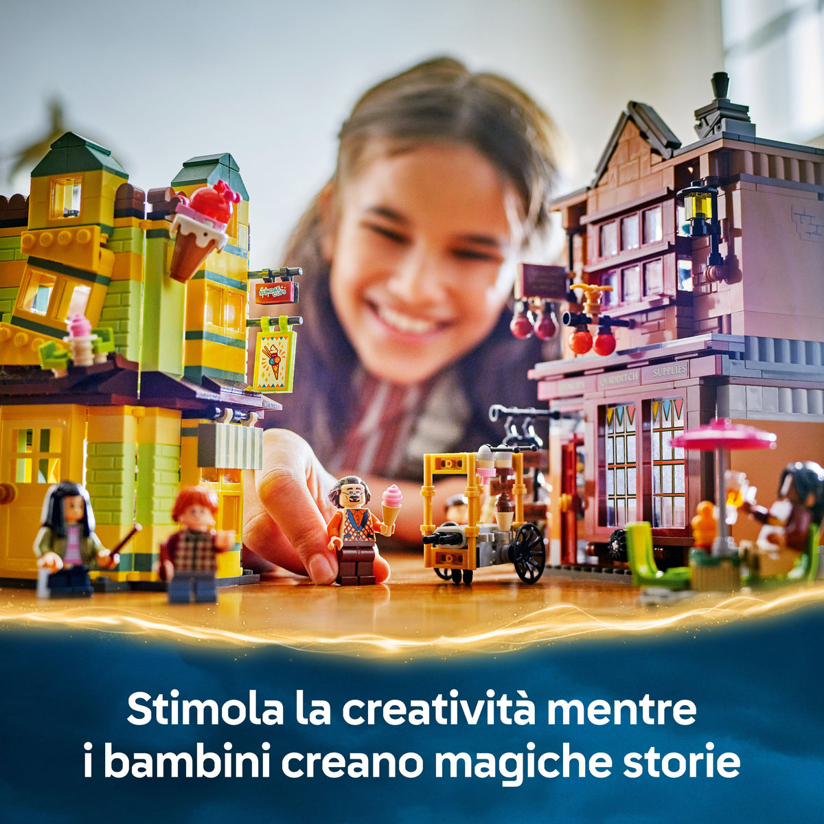 76452 - Accessori di Prima Qualità per il Quidditch e Gelateria