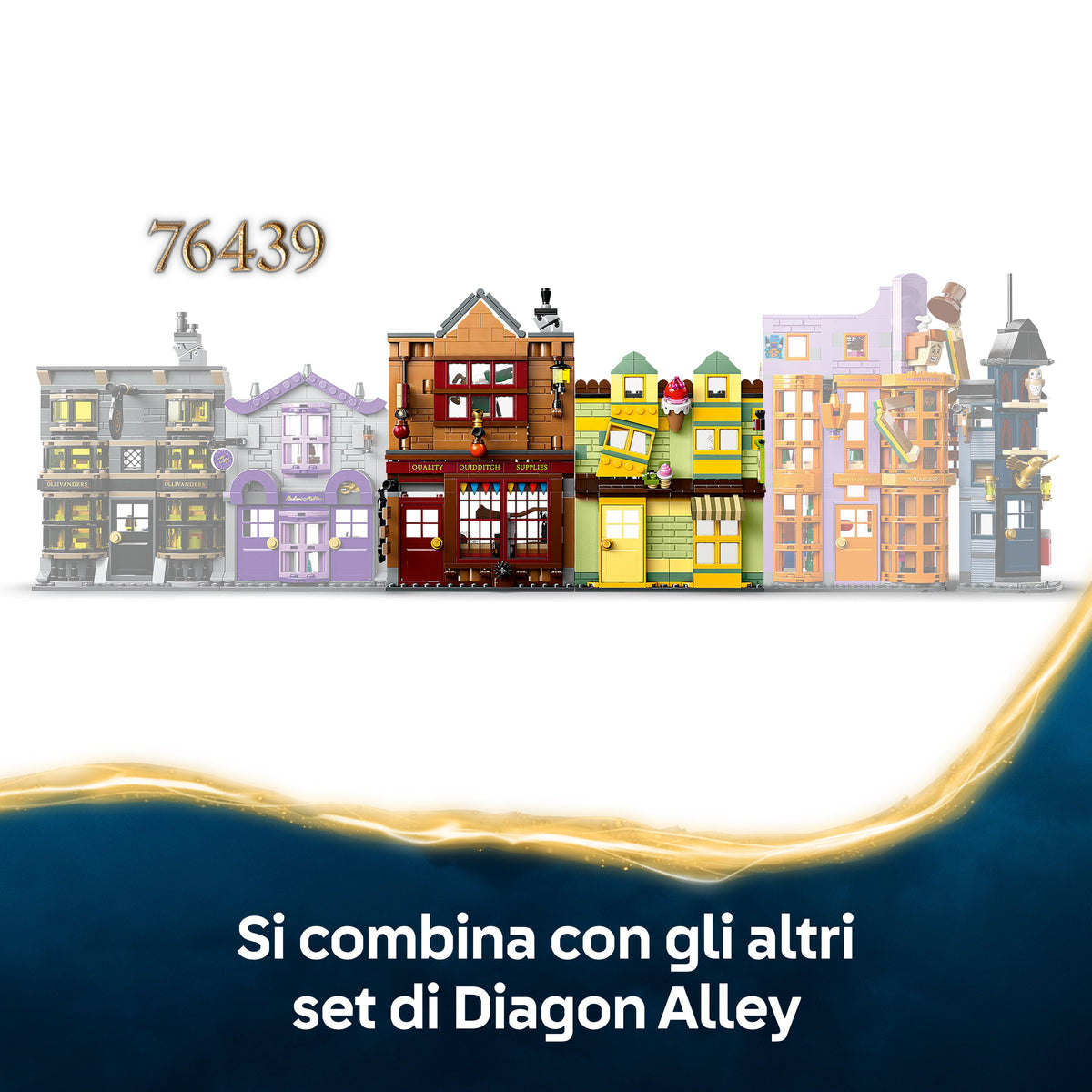 76452 - Accessori di Prima Qualità per il Quidditch e Gelateria
