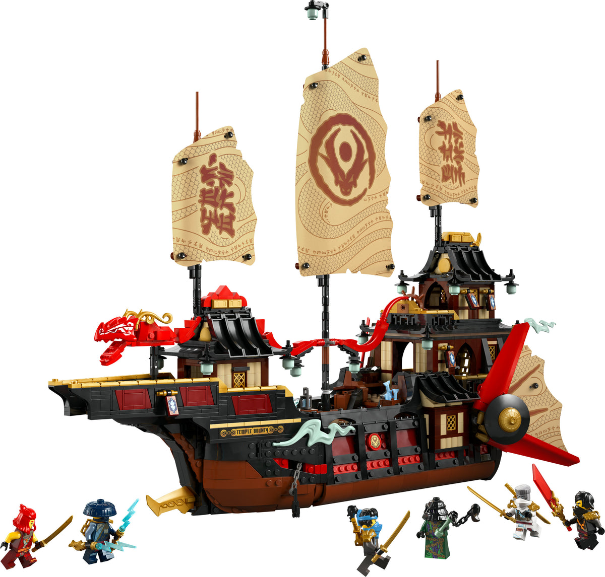 LEGO Ninjago 71848 il bounty del tempio