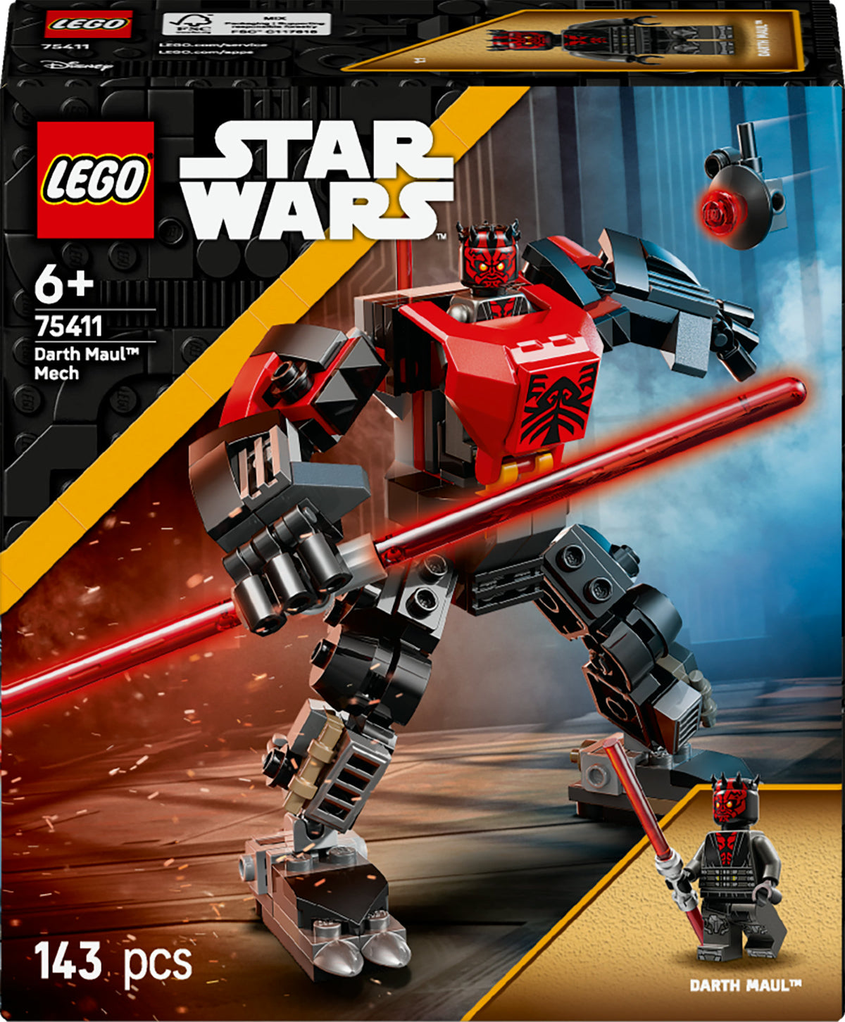 LEGO Star Wars 75411 mech darth maul
