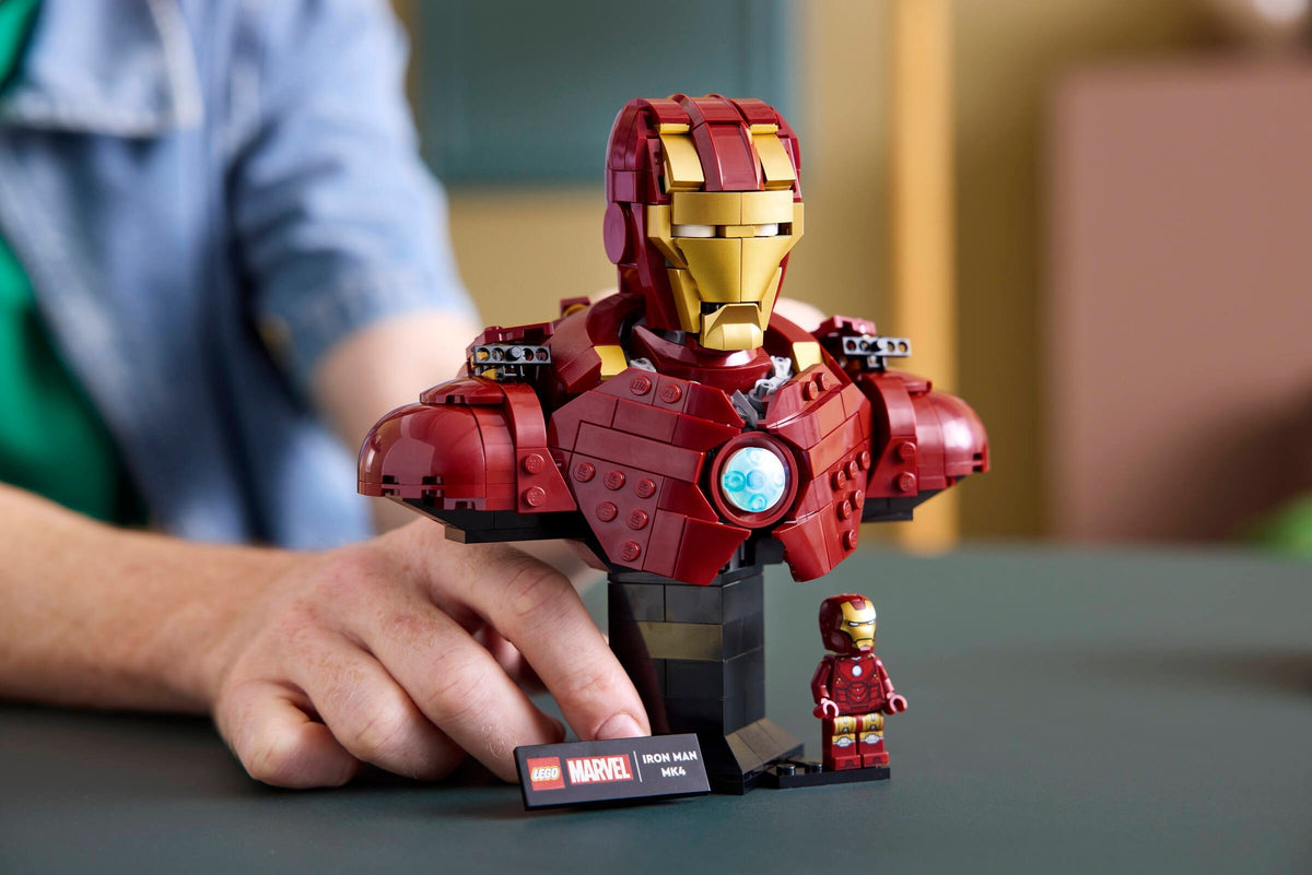 LEGO Super Heroes 76327 busto di iron man mk4