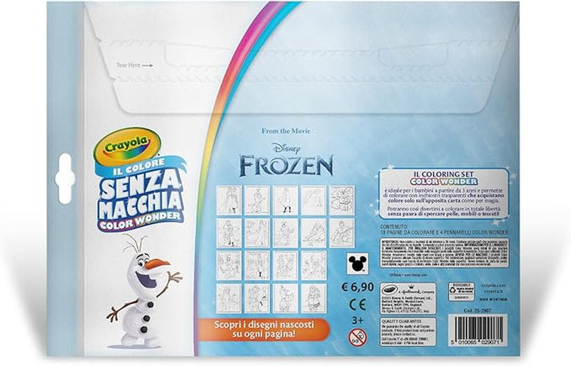 color wonder - frozen 2