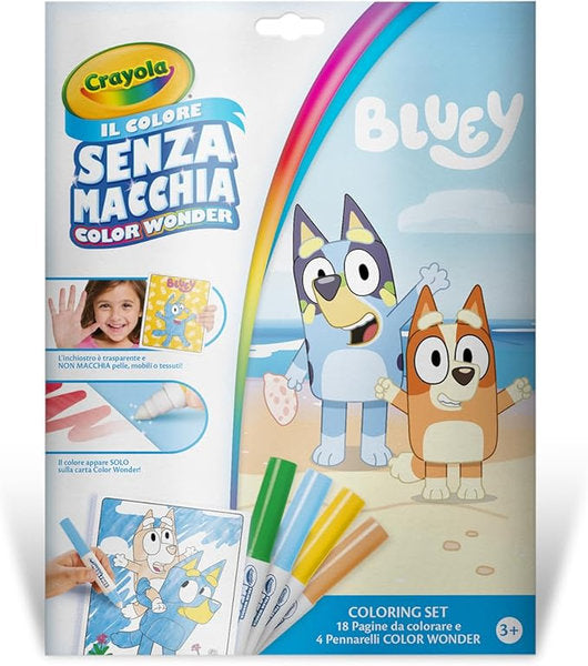 color wonder - bluey