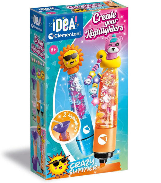 create your highlighters - crazy summer