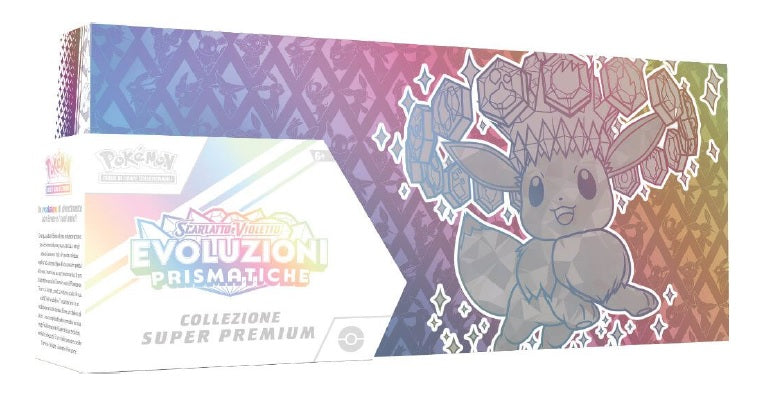 pokémon scarlatto e violetto evoluzioni prismatiche - collezione super premium (ita)