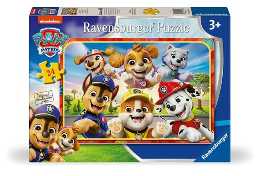 paw patrol - puzzle 24 pezzi pavimento