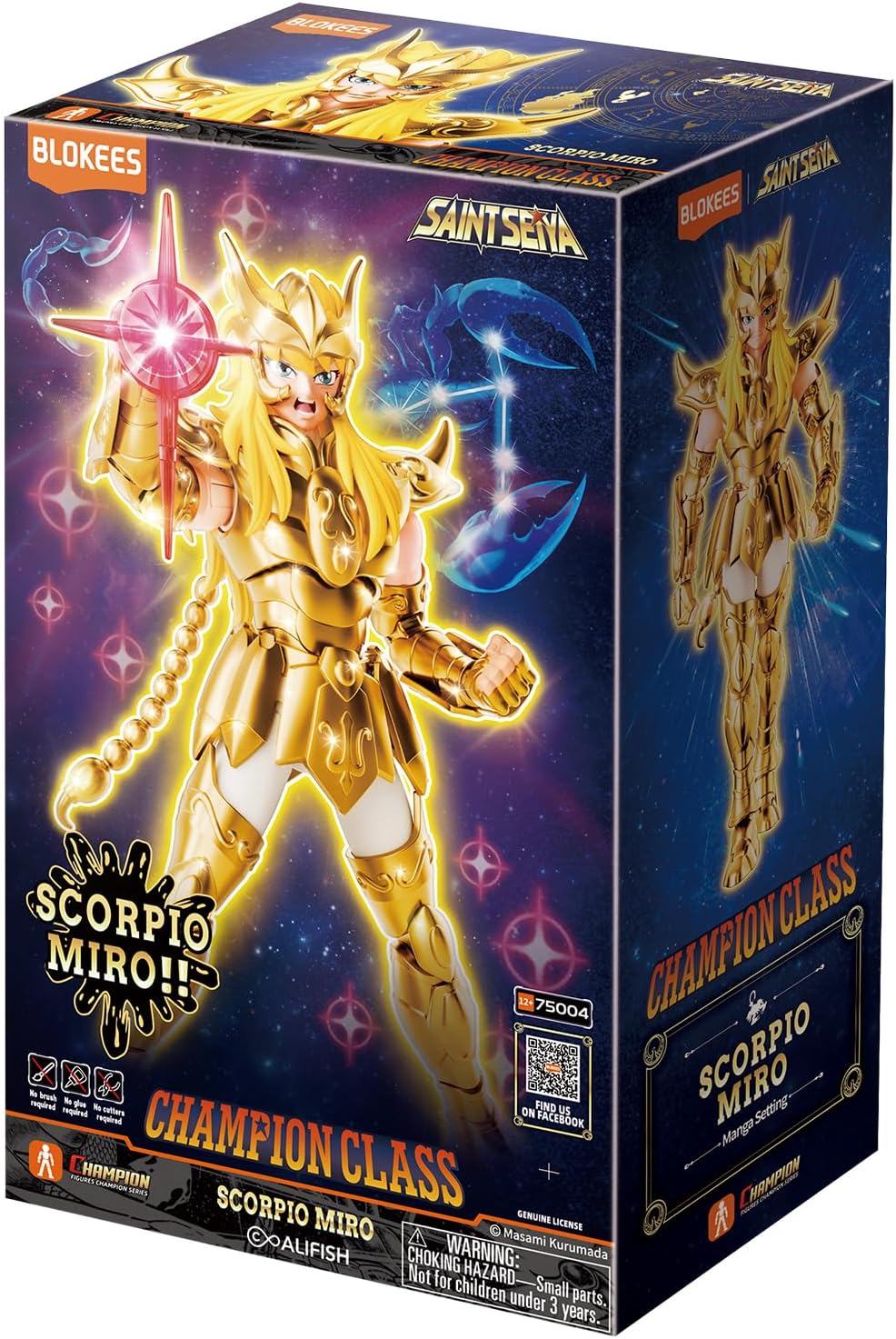 saint seiya - champion class - scorpion miro