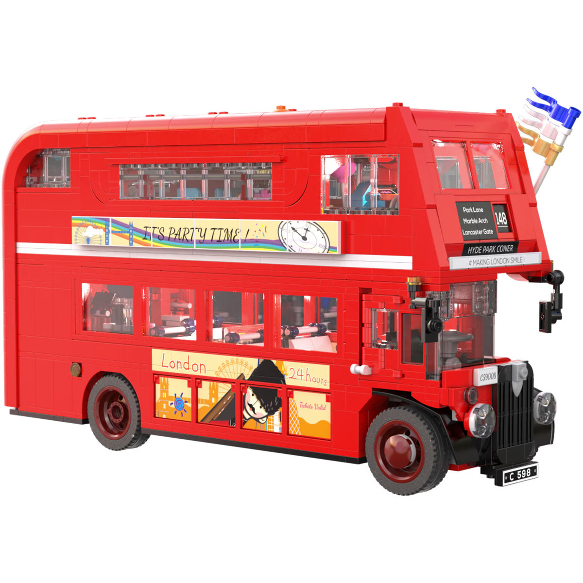 cada - london vintage tour bus - 1770 pz.