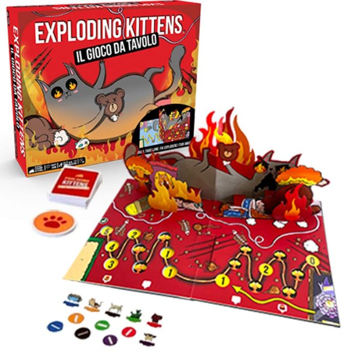 exploding kittens - il gioco da tavolo