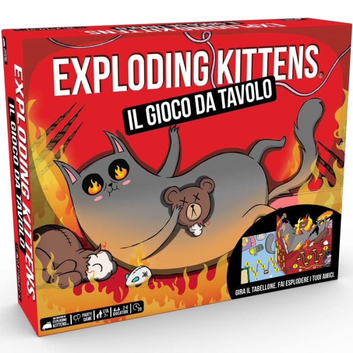 exploding kittens - il gioco da tavolo