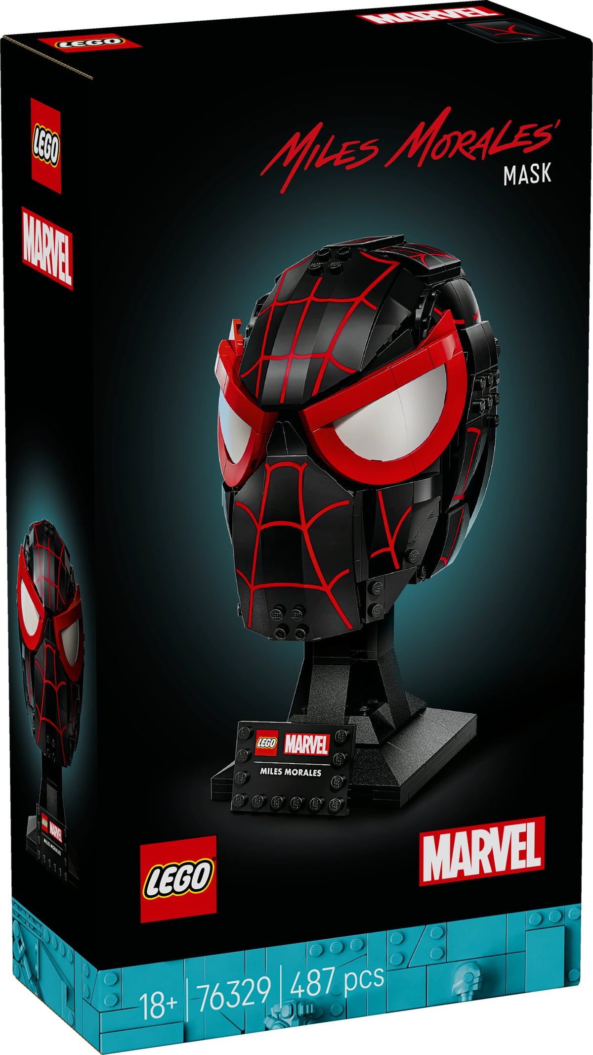 LEGO Super Heroes 76329 maschera di miles morales