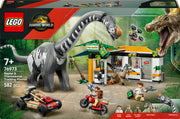 LEGO Jurassic World 76973 alla ricerca del raptor e del titanosauro