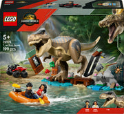 LEGO Jurassic World 76975 fuga sul fiume dal t. rex