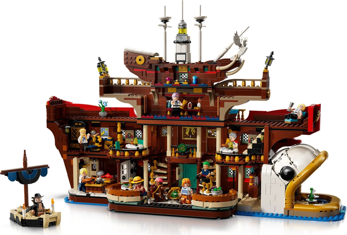 LEGO One Piece 75640 baratie, il ristorante galleggiante