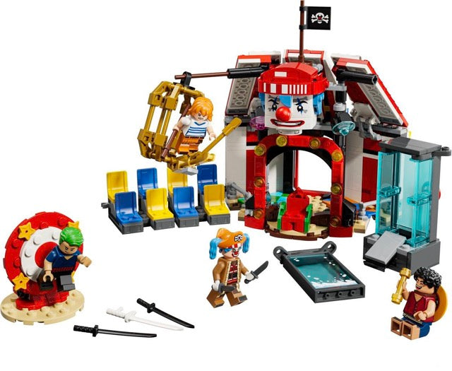 LEGO One Piece 75637 la tenda del circo di bagy il clown