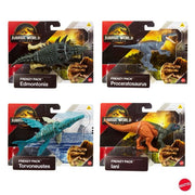 jurassic world rebirth pericolo giurassico - dinosauri assortiti