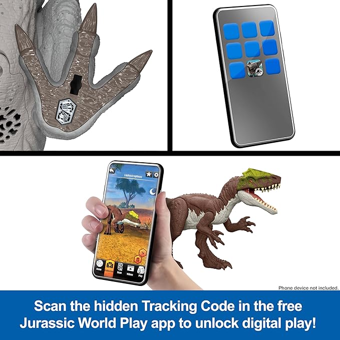 jurassic world: rebirth - rumble n rampage - distortus rex