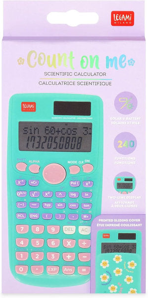 calcolatrice scientifica - count on me - daisy