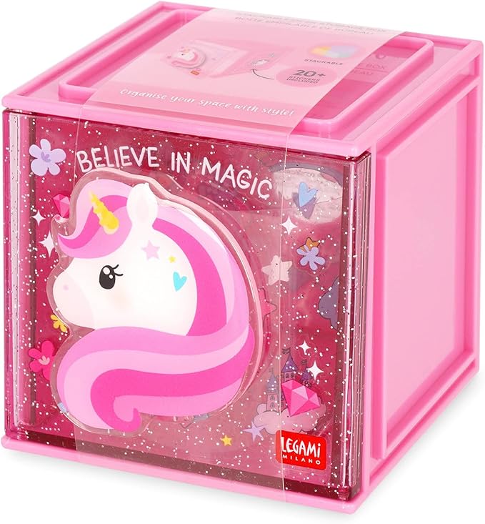 box componibile da scrivania - cutie cubes - unicorn