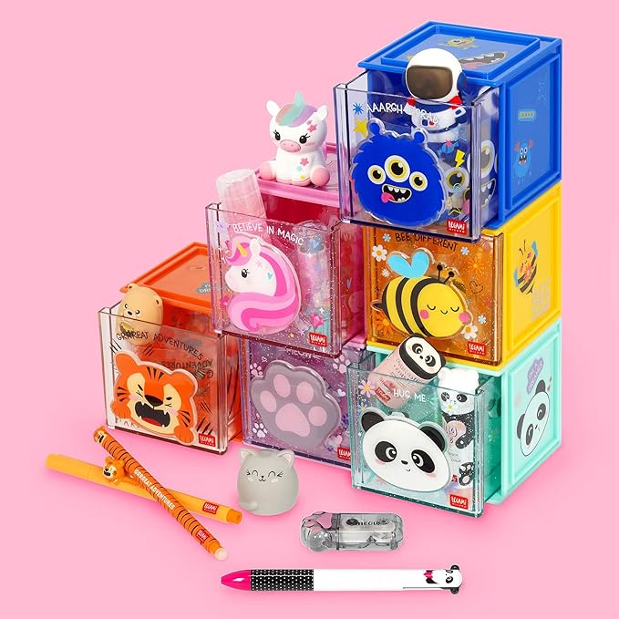 box componibile da scrivania - cutie cubes - unicorn