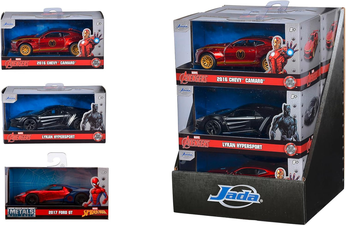 marvel - veicolo un modello assortito - 1:32 die-cast