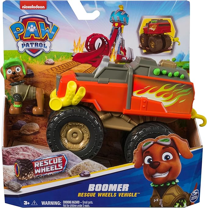 paw patrol rescue wheels - boomer