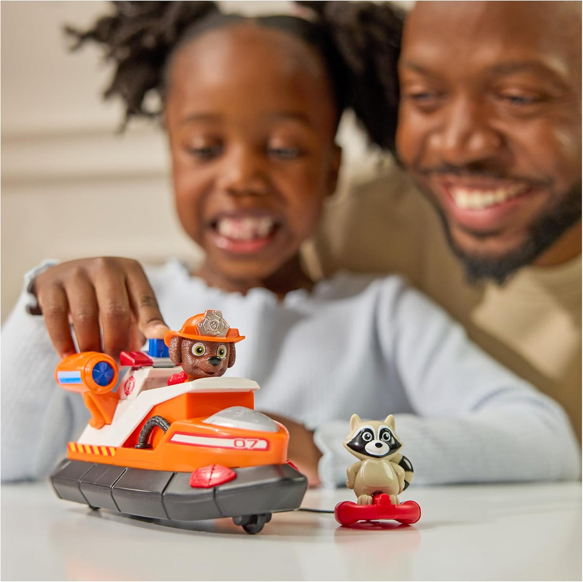 paw patrol fire rescue - zuma