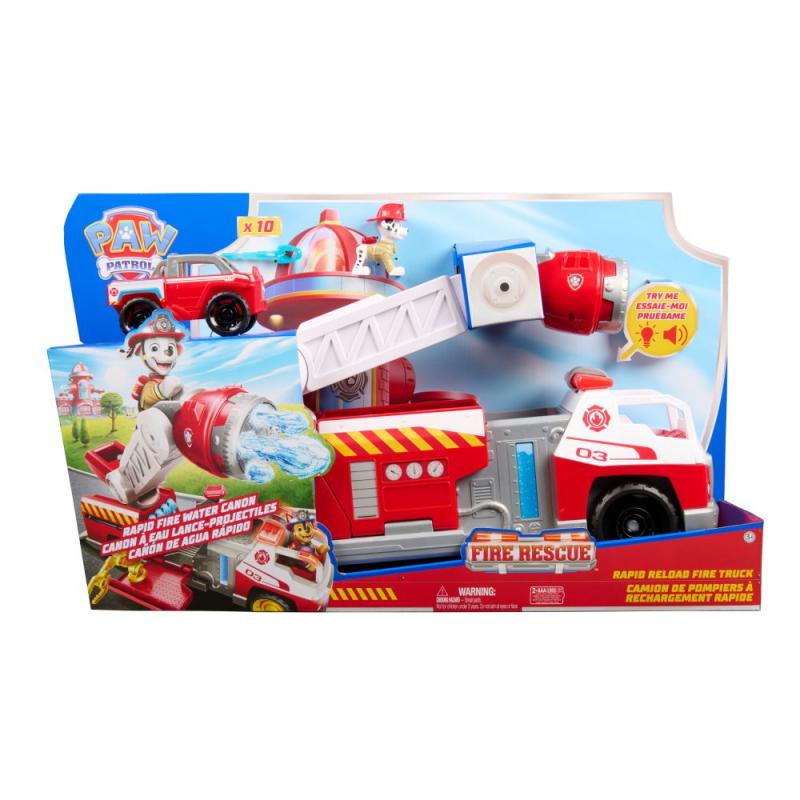 paw patrol fire rescue - camion dei pompieri